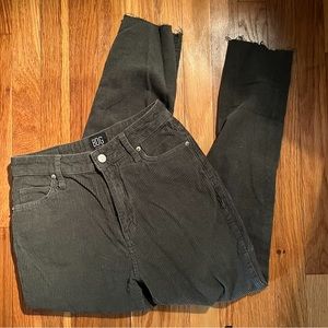 BDG green corduroy mom fit pants